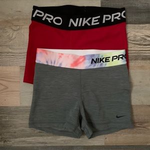 Nike Pro 6” Size M Shorts (2)
